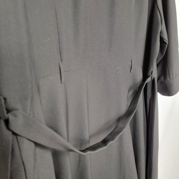 Sharagano Black Button-Down Dress NWOT #2629 - Picture 10 of 13